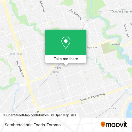 Sombrero Latin Foods plan