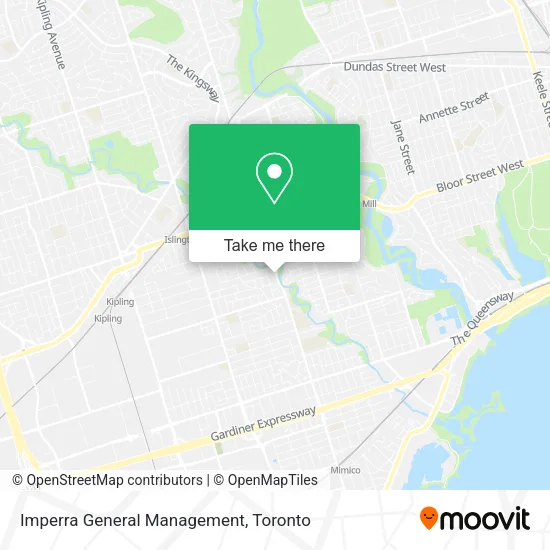 Imperra General Management map