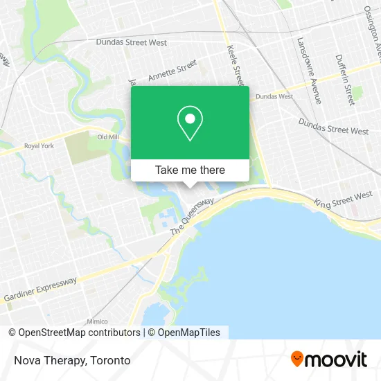 Nova Therapy map