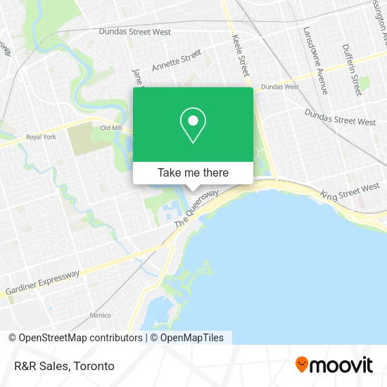 R&R Sales map