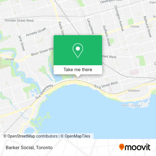Barker Social map