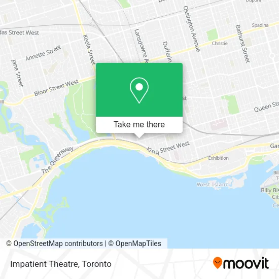 Impatient Theatre map
