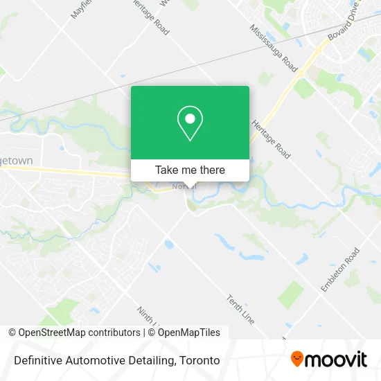 Definitive Automotive Detailing map