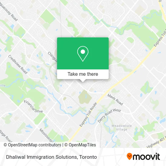 Dhaliwal Immigration Solutions map