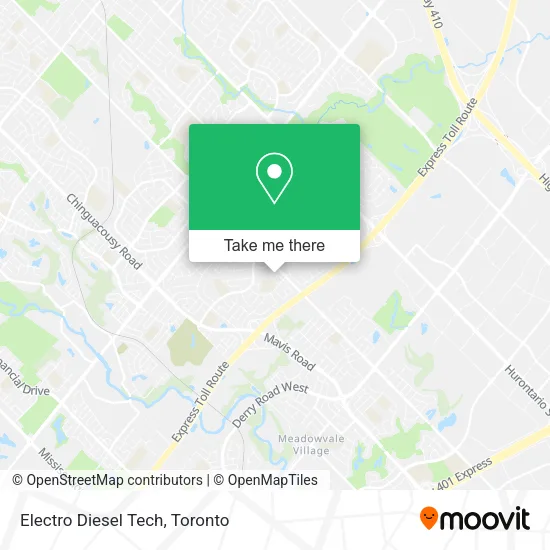 Electro Diesel Tech map