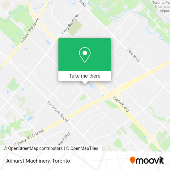 Akhurst Machinery map