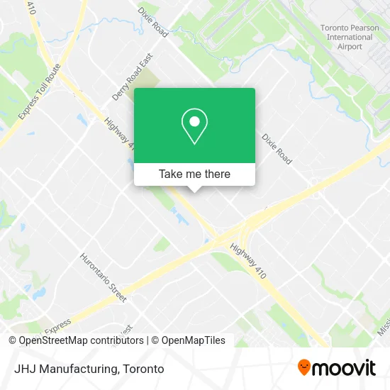 JHJ Manufacturing map
