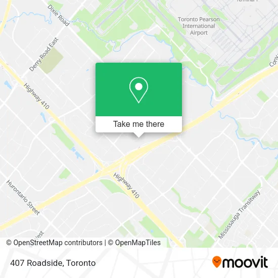 407 Roadside map