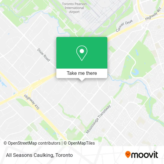 All Seasons Caulking map