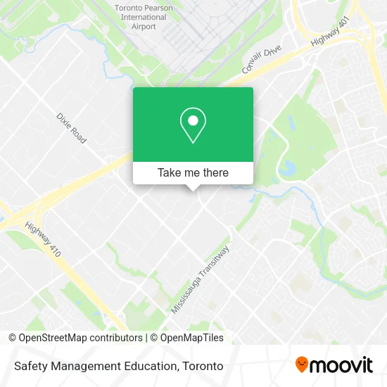 Safety Management Education map