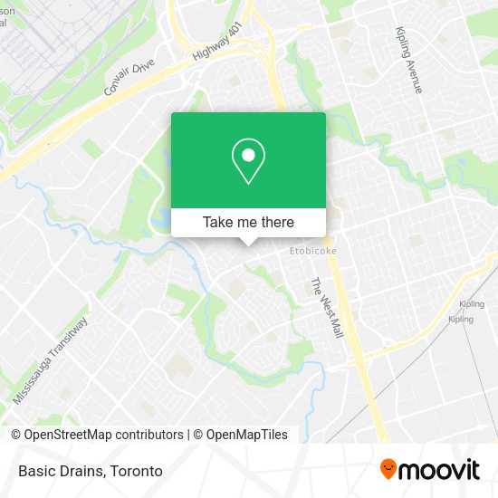 Basic Drains map