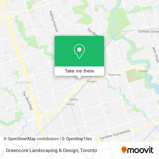 Greencore Landscaping & Design map