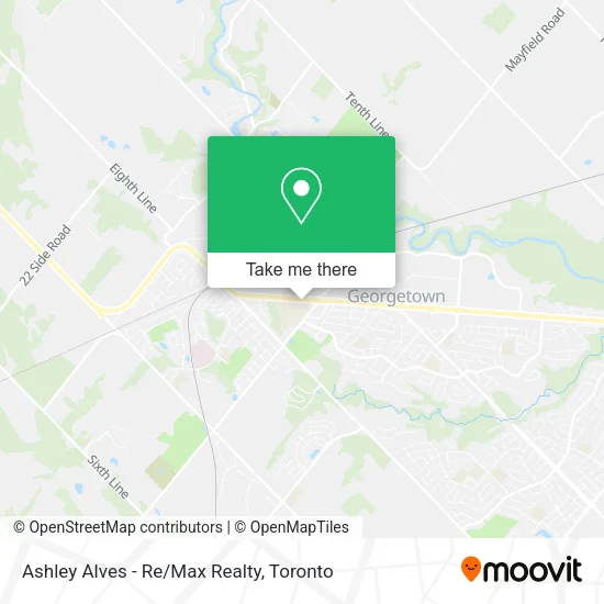 Ashley Alves - Re/Max Realty map