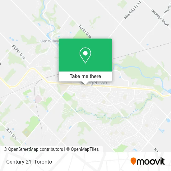 Century 21 map