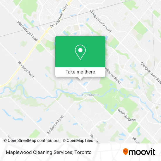Maplewood Cleaning Services map