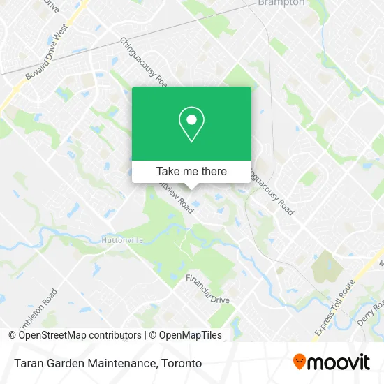 Taran Garden Maintenance map