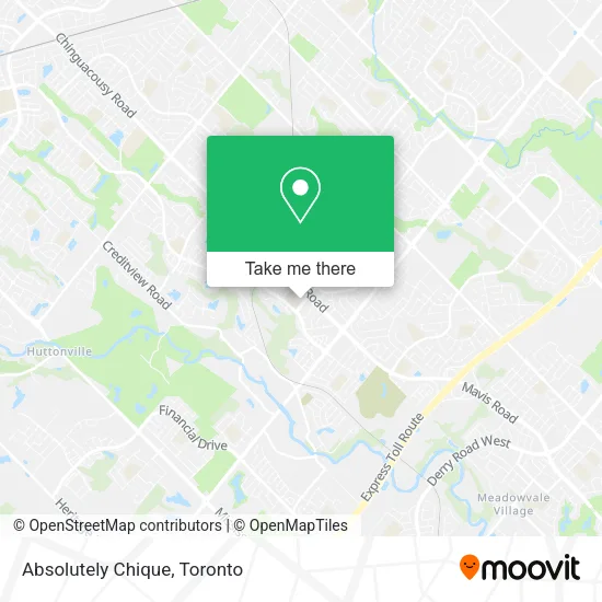Absolutely Chique map