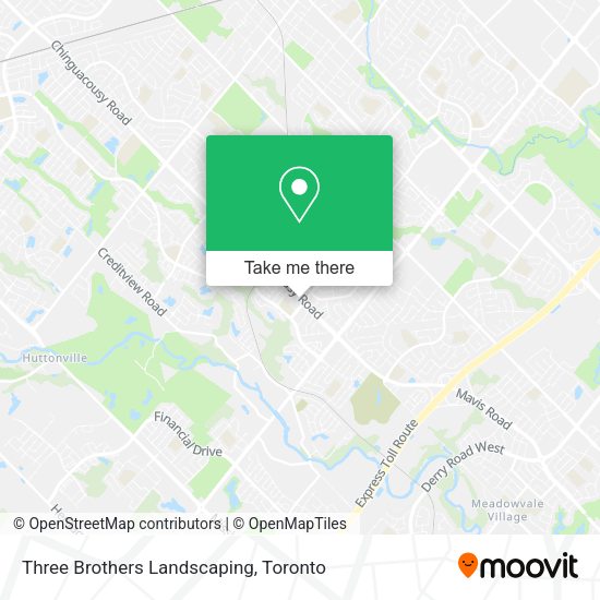 Three Brothers Landscaping map
