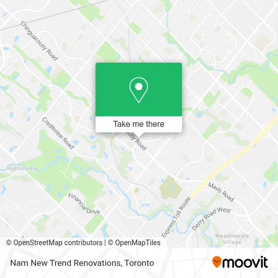 Nam New Trend Renovations map