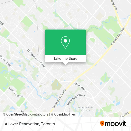 All over Renovation map
