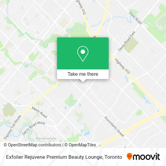 Exfolier Rejuvene Premium Beauty Lounge map