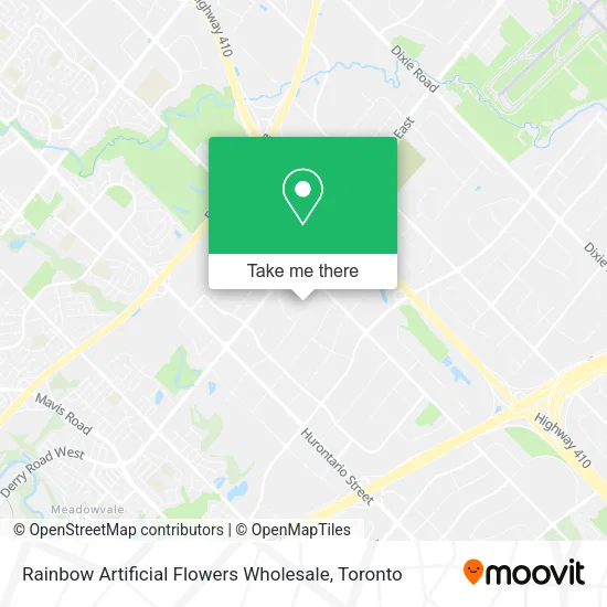Rainbow Artificial Flowers Wholesale map