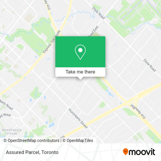 Assured Parcel map