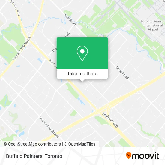 Buffalo Painters map