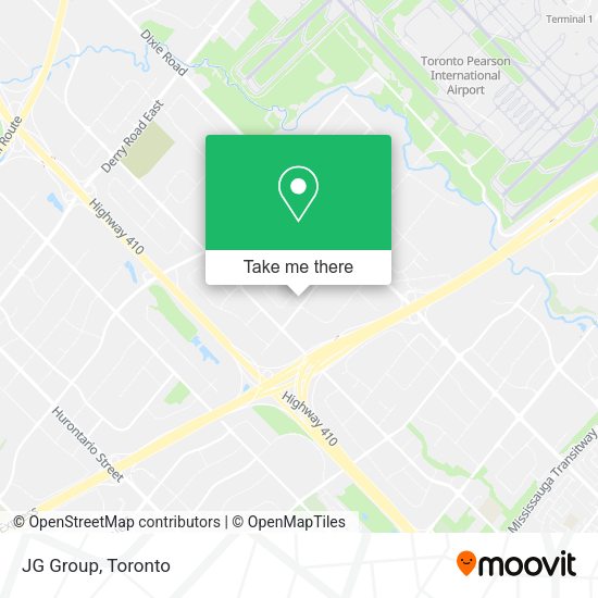 JG Group map