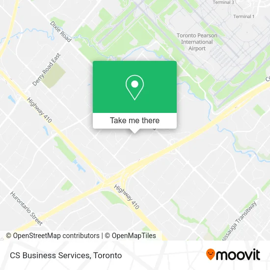 CS Business Services map