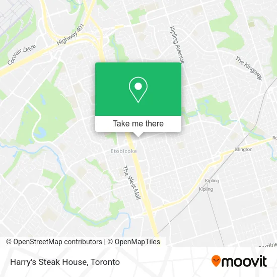 Harry's Steak House map