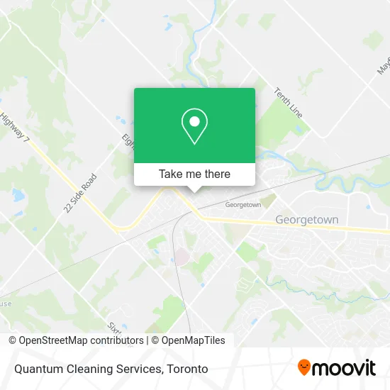 Quantum Cleaning Services map