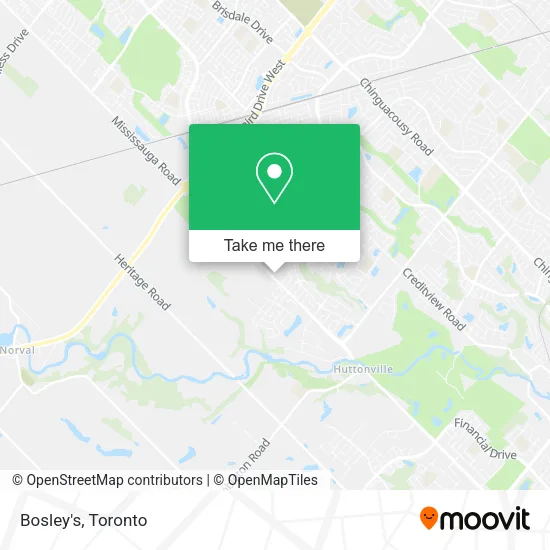 Bosley's map