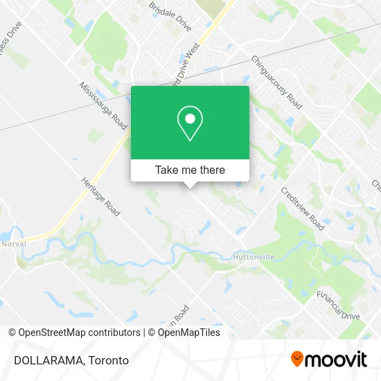 DOLLARAMA map