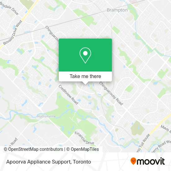 Apoorva Appliance Support map