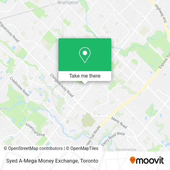 Syed A-Mega Money Exchange map