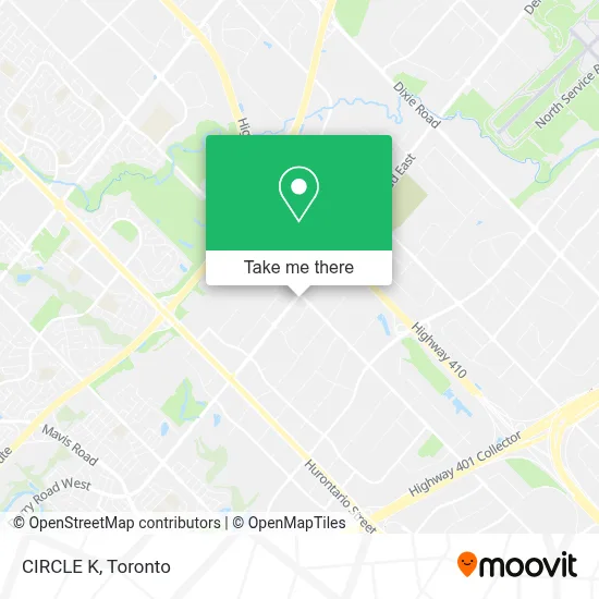 CIRCLE K map