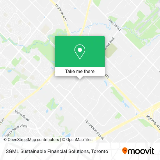 SGML Sustainable Financial Solutions map