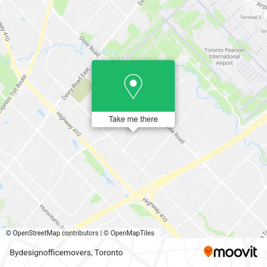 Bydesignofficemovers map