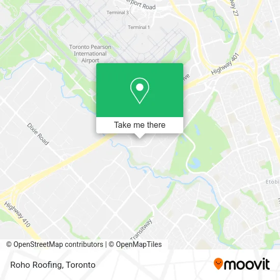 Roho Roofing map