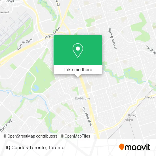 IQ Condos Toronto map
