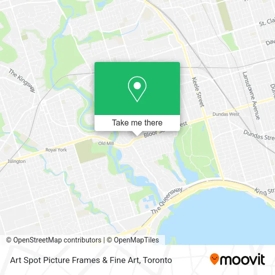 Art Spot Picture Frames & Fine Art map