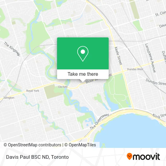 Davis Paul BSC ND map