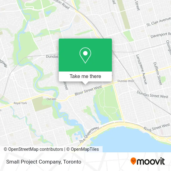 Small Project Company map