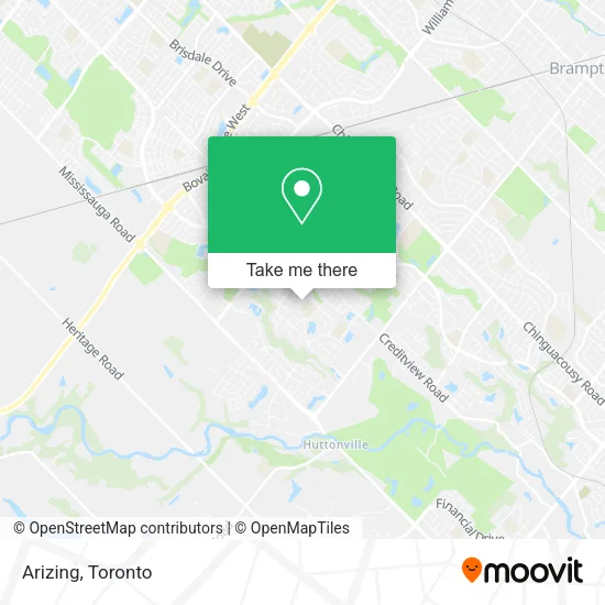 Arizing map