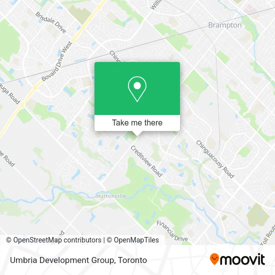 Umbria Development Group map