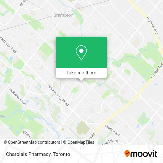 Charolais Pharmacy map