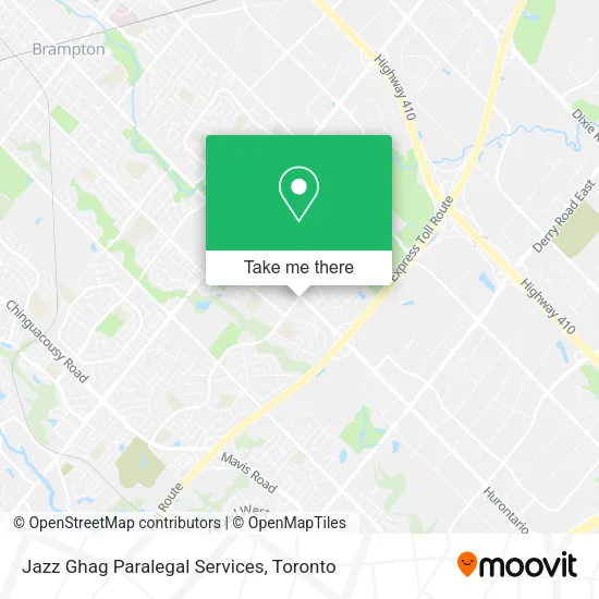 Jazz Ghag Paralegal Services map