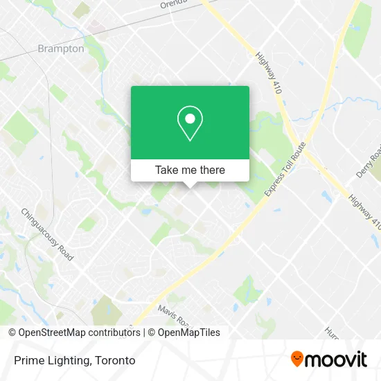 Prime Lighting map
