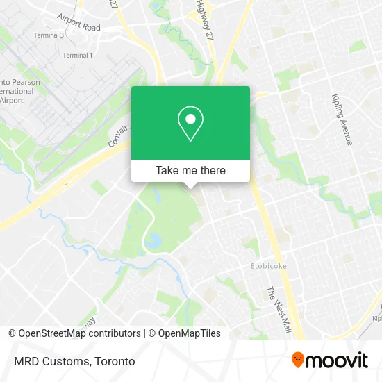 MRD Customs map
